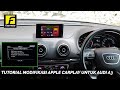 Tutorial Modifikasi Apple CarPlay Android Auto untuk Audi A3