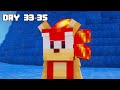 I Survived 100 Days as FIRE SONIC in HARDCORE Minecraft
