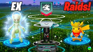 EX RAIDS ARE BACK... KINDA! Mega Mewtwo Raids Update / New Excavator Pikachu Raids!