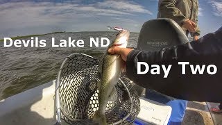 Devils Lake Day Two | Trolling for Walleye with Pete Harsh