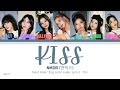 NMIXX ( 엔믹스 )  - KISS ( Han/ Rom/ Eng color coded lyrics/가사 )