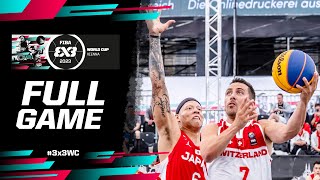 Switzerland 🇨🇭 vs Japan 🇯🇵 | Men | Full Game | FIBA 3x3 World Cup 2023