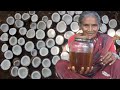 COCONUT OIL!!Traditional Coconut oil made by GRANDMA|Countryfoodcooking