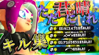 【Splatoon2】最高にかっこいいキル集×ただ君に晴れ【スプラトゥーン2】【げげ】