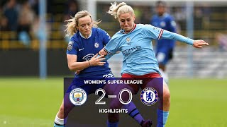 Man City 2-0 Chelsea | Highlights | Matchday 15 | Women's Super League 2022/23