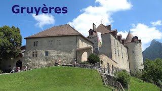 Gruyères town and castle, Switzerland