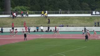 2017東部高校総体　女子4×100mR　決勝