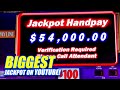 MY MASSIVE JACKPOT ON GOLD BAR 777 SLOT MACHINE IN THE HIGH LIMIT ROOM