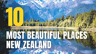 10 Most Beautiful Places to Visit in New Zealand (2023) Virtual Guide 4K HD