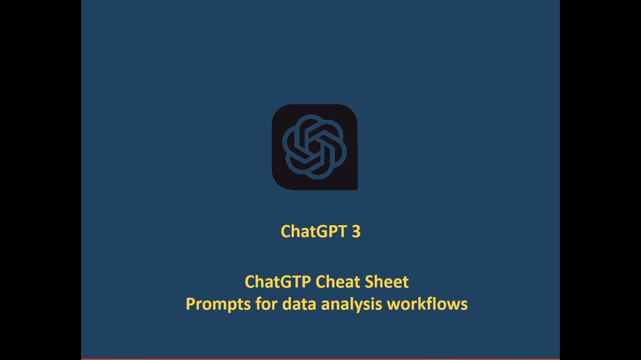 Chatgpt 3 Chatgtp Cheat Sheet Prompts For Data Visualization