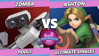 Patchwork 2024 - Zomba (ROB) Vs. Ashton (Young Link) Smash Ultimate - SSBU