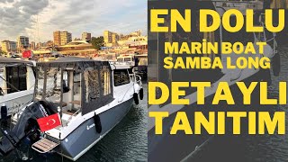 EN DOLU MARİNBOAT SAMBA LONG 6.20 | TEKNEMİZİN DETAYLI TANITIMI |