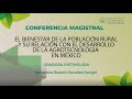 Conferencia Magistral de la Senadora Beatriz Paredes en el Foro Internacional de Agrotecnología.