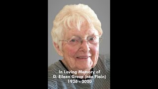 Graveside Service: Mrs. D. Eileen Grove (née Plain)