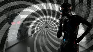 Monochrome Dreams: A Black & White Psychedelic Trip #trippyvisuals #monochrome