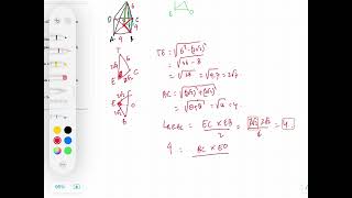 Geometri Bidang Ruang | Jarak Titik ke Bidang| Penyelesaian Soal No 3