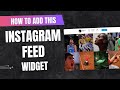 How to add an Instagram Feed to ANY website in 3 minutes | No-code Widget Tutorial 2025