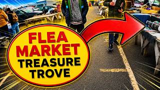 This Flea Market Booth Had it All! Everywhere I Looked were more Treasures