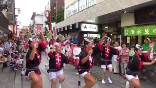 大師夏まつり　粋西連　2018 流し踊り