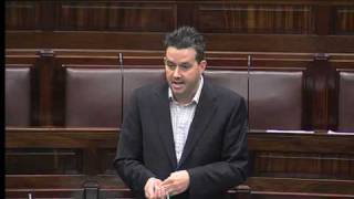 Paul Gogarty from the Greens cursing in the Dail