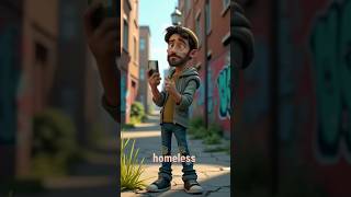 The Homeless Man’s Phone Call #youtubeshorts #shortvideo #short #shorts