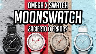 ¡Hablemos de los MoonSwatch! La colaboración de Omega y Swatch que sorprendió a todos.