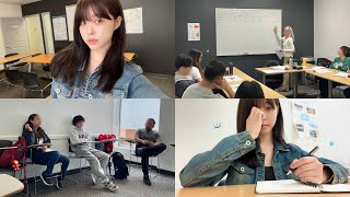 캐나다 어학연수 1일 체험 브이로그📘 영어 수업, 학원 구경 〰️ Studying English in Canada. ESC Toronto vlog