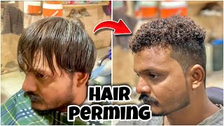 Straight to Curly hair Perming Tutorial: Hair perming Step by step :(part 20 )Smartsalon33