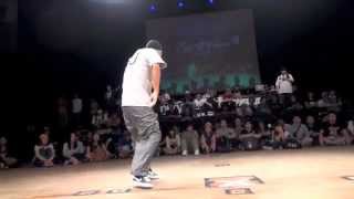 FREESTYLE SESSION JAPAN 2012 POPPIN' 1on1 SEMIFANAL BATTLE RYUZY vs バファリン