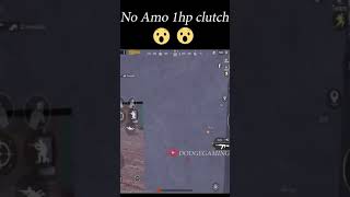 No Amo 1hp clutch  | #pubg | #shorts | #viralvideo | #Dodgegaming