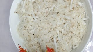 নারিকেল দিয়ে বিনি ভাত রান্না রেসিপি //coconut rice recipe // MN kitchen BD.