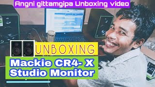 Unboxing Mackie CR4-X || Studio Monitor  | Garo unboxing video