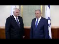 pm netanyahu meets polish fm waszczykowski