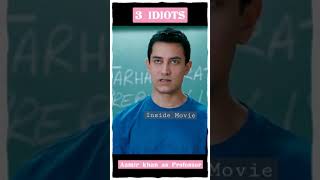 Aamir Khan as 👨‍🏫 Professor 🔥 | 3 IDIOTS Best Funny Scene | #shorts #3idiots #movieclip