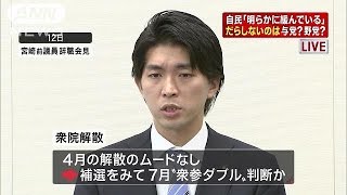 野党もだらしない・・・ゆるんでも「消去法で安倍内閣」(16/02/18)