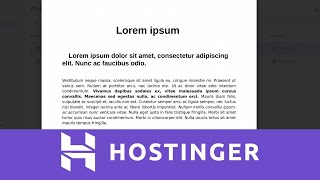 How to Embed a Google Drive PDF in Hostinger Website Builder