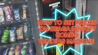 HOW TO SET PRICES SEAGA COMBO VENDING MACHINE FOR YOUR VENDING MACHINE BUSINESS