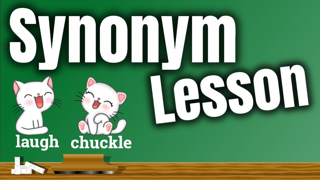Synonyms Lesson Video Youtube