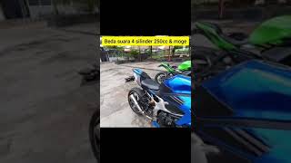 perbedaan 4 silinder 250 cc dan moge #zx25r vs #zx636