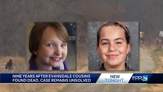 Nine years after Evansdale cousins found dead, case remains unsolved