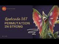 Permutation in String - Leetcode 567 - Medium
