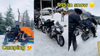 BIKES LAI K POHANCH GAE SNOW VICH ❄️😮