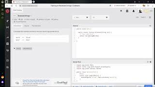 Codewars Reversed Strings 8 kyu Java