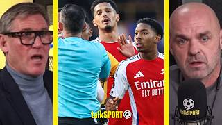 What's The Bleeding Purpose Of VAR?! Simon Jordan DISCUSSES Arsenal's Fine For Red Card Reaction!