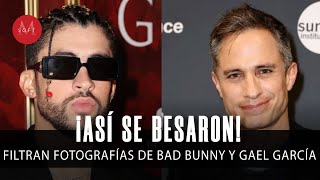 Filtran fotografías de Bad Bunny BESANDO apasionadamente a Gael García