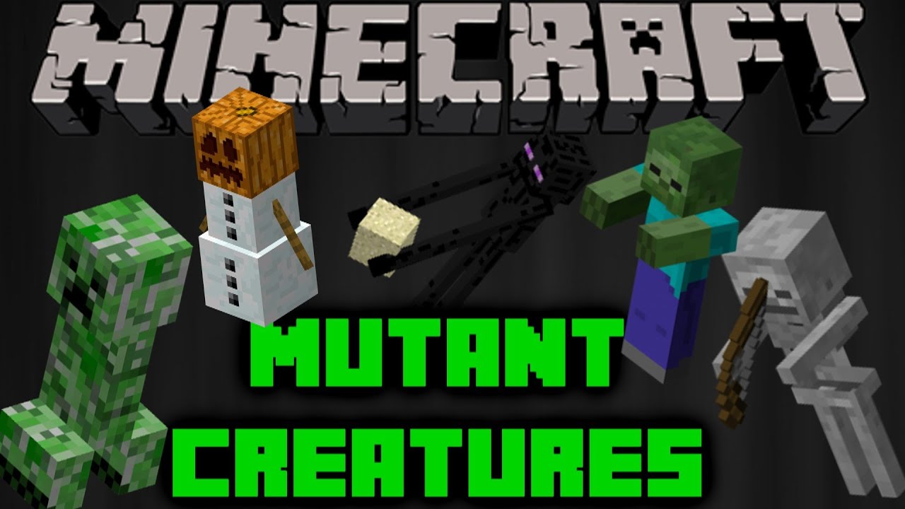 Minecraft Mod Spotlight 6 Mutant Creatures Forge 1 6 4 Youtube