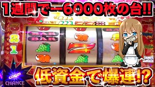 1週間でー6000枚のジャグラーを打てば果たして勝てるのか検証!! 諭吉を入金207話