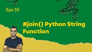 #join() Python String Function #33 #lingarajtechhub