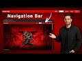 How to create a navigation Bar | Nav bar| #html & #css | @CodeWithHarry