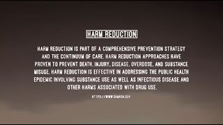 What is Harm Reduction?